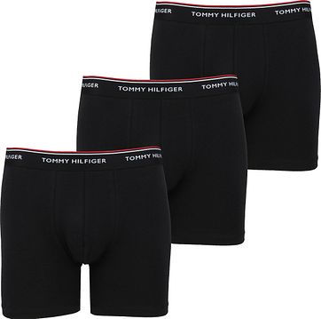 Tommy Hilfiger Boxershorts 3-Pack Brief Zwart