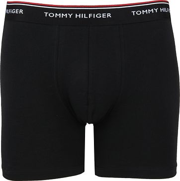 Tommy Hilfiger Boxershorts 3-Pack Brief Zwart