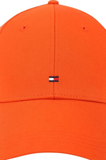 orange tommy hilfiger hat