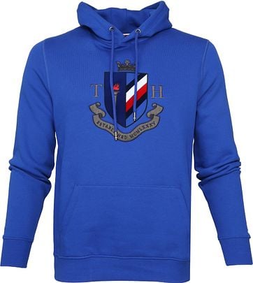 Tommy Hilfiger Crest Hoodie Blau