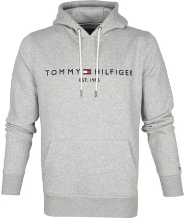 grey tommy hoodie