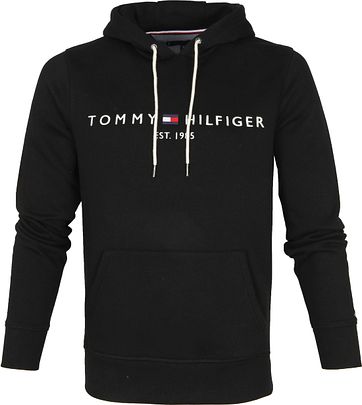 Tommy Hilfiger Hoodie Core Zwart