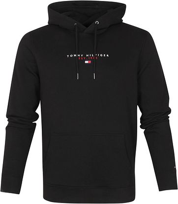 Tommy Hilfiger Hoodie Essential Zwart