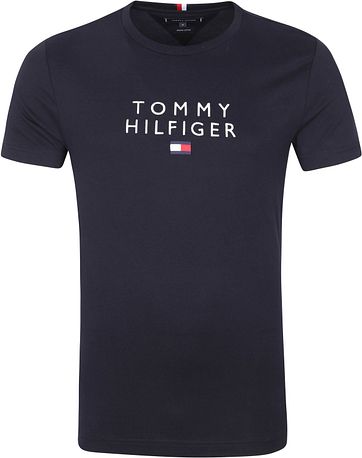 Tommy Hilfiger Logo T-shirt Navy