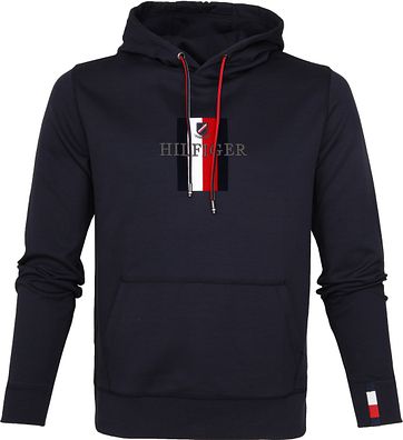 Tommy Hilfiger Luxury Artwork Hoodie Navy