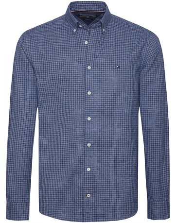 Tommy Hilfiger Overhemd Blue Depths