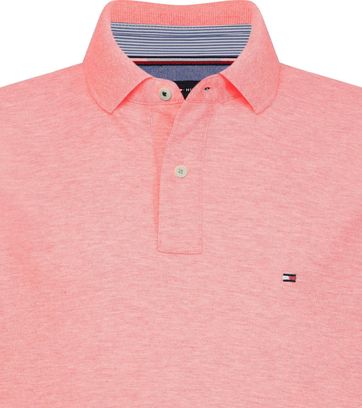 tommy hilfiger pink polo