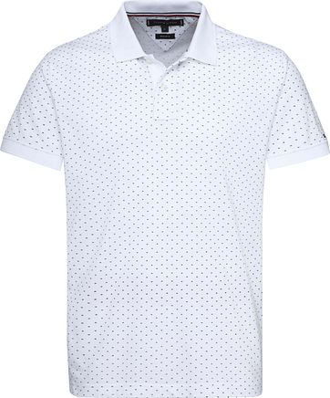 Tommy Hilfiger Polo RF Print Wit