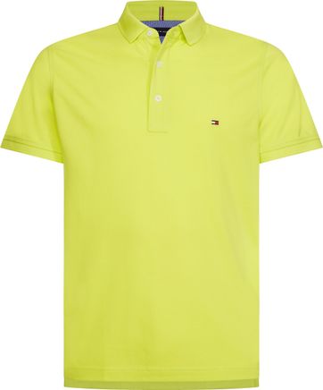 tommy hilfiger yellow shirt