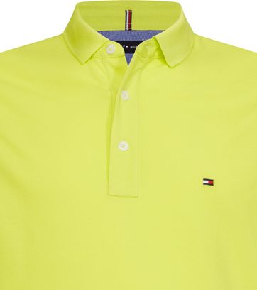 Tommy Hilfiger Polo Shirt Neon Yellow 