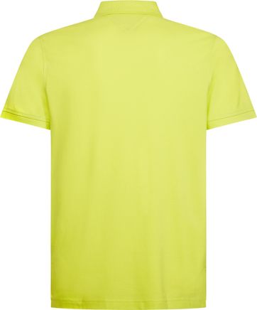 neon yellow polo shirt
