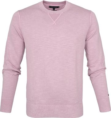 Tommy Hilfiger Pullover Dyed Lila tommy hilfiger kopen in de aanbieding Tommy Hilfiger Pullover Dyed Lila tommy hilfiger kopen in de aanbieding
