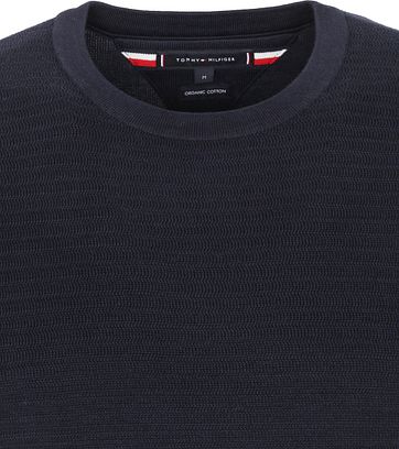 Tommy Hilfiger Pullover Organic Cotton Navy