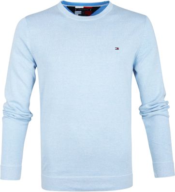 tommy hilfiger light blue sweater