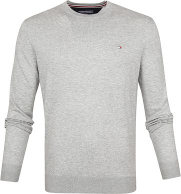 Grey Tommy Hilfiger Sweaters menswear 