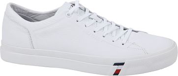 Tommy Hilfiger Schuh Corporat Leather Wei&szlig;