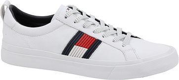 Tommy Hilfiger Schuh Flag Detail Leather Wei&szlig;