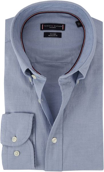 tommy blue shirt