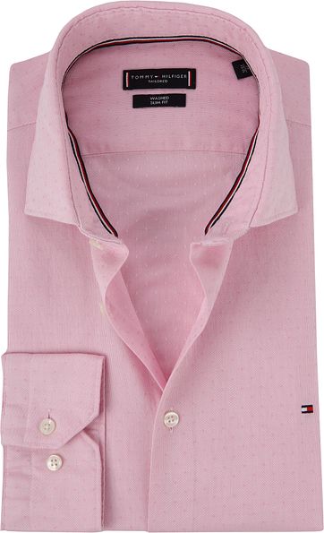 Tommy Hilfiger Shirt Dobby Pink