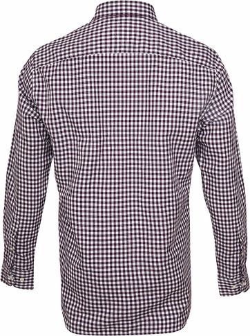 Tommy Hilfiger Shirt Gingham Bordeaux