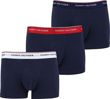 Tommy Hilfiger Shorts 3er-Pack Trunk Navy Multi