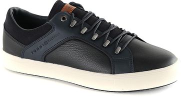 Tommy Hilfiger Sneaker Zwart Donkerblauw tommy hilfiger kopen in de aanbieding