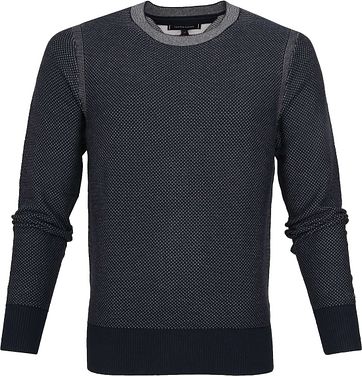 Tommy Hilfiger Structured Pullover Dunkelblau
