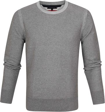 Tommy Hilfiger Structured Trui Grijs