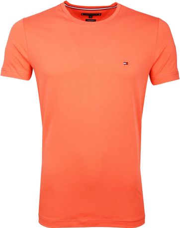 orange tommy hilfiger t shirt