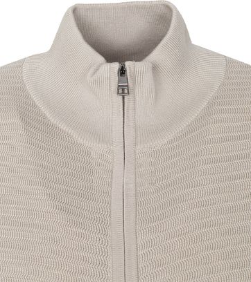Tommy Hilfiger Zip Cardigan Beige