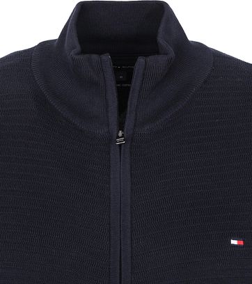 Tommy Hilfiger Zip Vest Donkerblauw