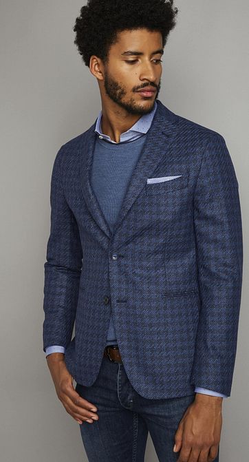 Van Gils Blazer Elray Welt Dunkelblau