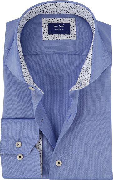 Van Gils Overhemd Extreme Blauw