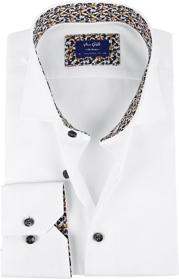 Van Gils Overhemd Tarente Edar Wit