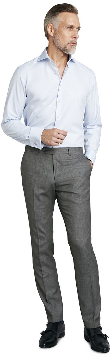 Van Gils Pantalon Buck Antraciet van gils kopen in de aanbieding