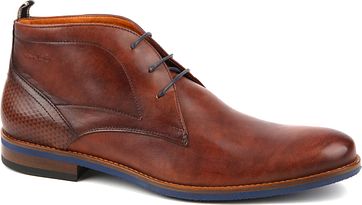 Van Lier Dress Shoes Combi Nubuck Cognac