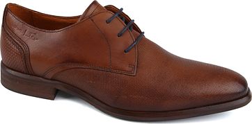 Van Lier Heren schoen Leer Cognac