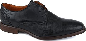 Van Lier Nubuck Schuh Leder Schwarz
