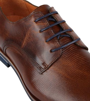 Van Lier Schoen Cognac Bruin Leer