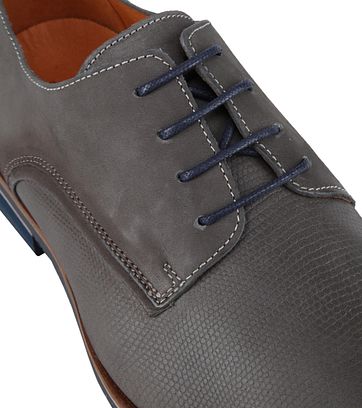 Van Lier Schoen Nubuck Grijs