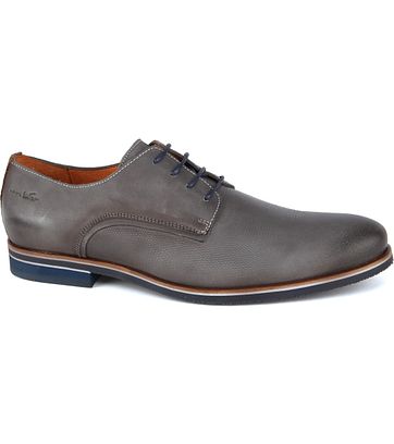 Van Lier Schoen Nubuck Grijs