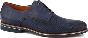 Van Lier Schuh Leder Dunkelblau
