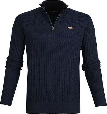 Vanguard Half Zip Pullover Dunkelblau