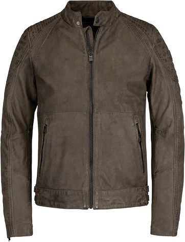 Vanguard Leather Bikebolt 2.0 Jacket Brown