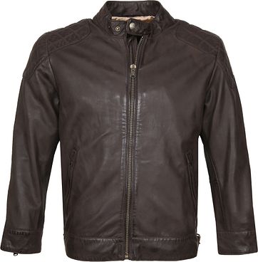 Vanguard Leren Jas Brown