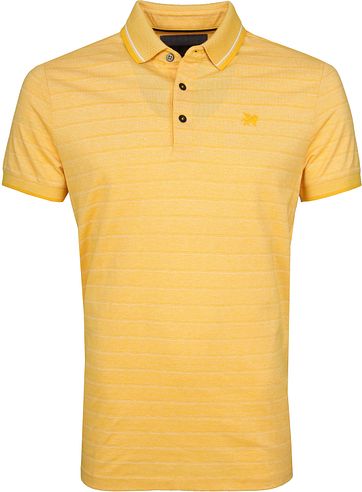 Vanguard Polo Yellow Stripes