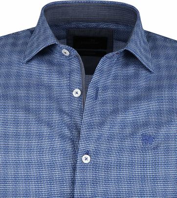 Vanguard Print Overhemd Print Navy