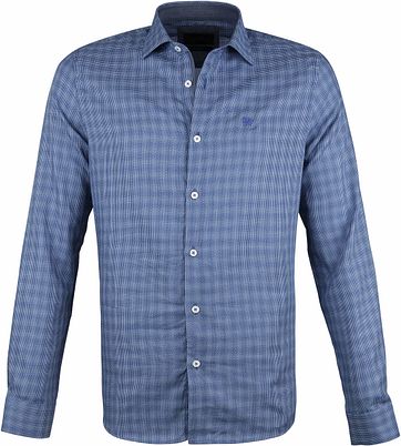 Vanguard Print Shirt Printed Navy