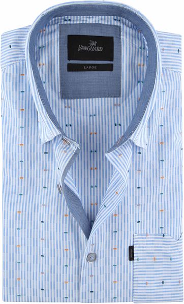 Vanguard Shirt Blue Stripes