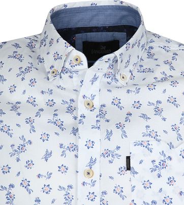 Vanguard Shirt Flowers White